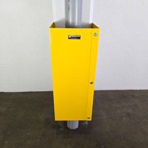 10Ga PILLAR MOUNTED PIPE PROTECTOR  (12" Wide x 10" Deep)
