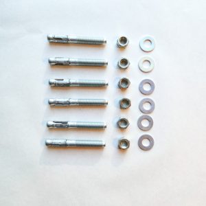 3/8” x 3” Premium Concrete Wedge Anchors (Pack of 6)