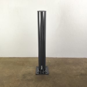 BOLLARD - SURFACE MOUNT 10 Gauge 4.5"Dia x 36" Tall - Black