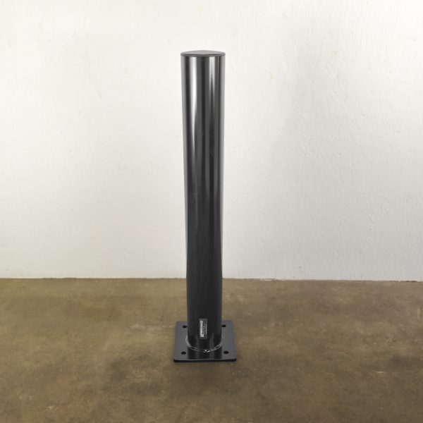 BOLLARD - SURFACE MOUNT 10 Gauge 4.5"Dia x 36" Tall - Black