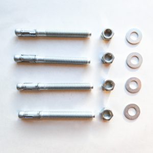 3/8” x 3-3/4” Premium Concrete Wedge Anchors (Pack of 4)