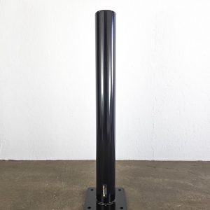 BOLLARD - SURFACE MOUNT 4.5” Dia x 42” Tall Black