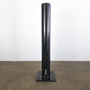 BOLLARD - SURFACE MOUNT 4.5” Dia x 36” Tall BLACK