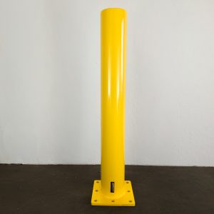 BOLLARD - SURFACE MOUNT 6.6” Dia x 48” Tall Yellow